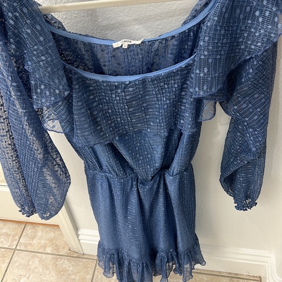 Tularosa Blue Belted Dress - Picture 7 of 7